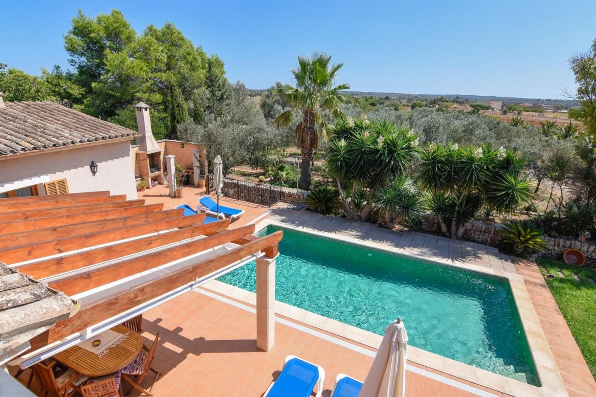 Casa Rural, Finca Rustica Con Piscina Cas Padrins De Campos, Mallorca Экстерьер фото