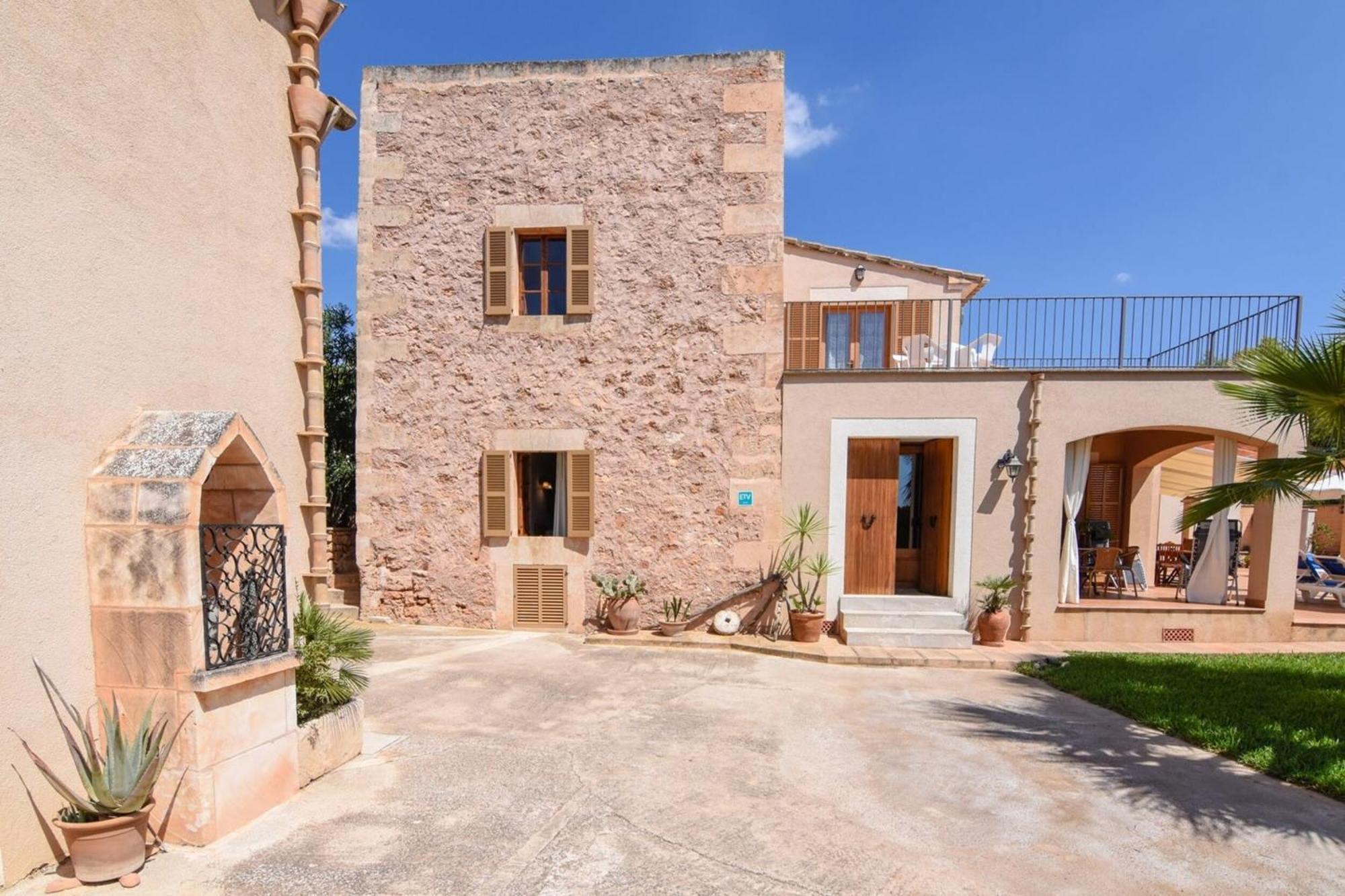 Casa Rural, Finca Rustica Con Piscina Cas Padrins De Campos, Mallorca Экстерьер фото