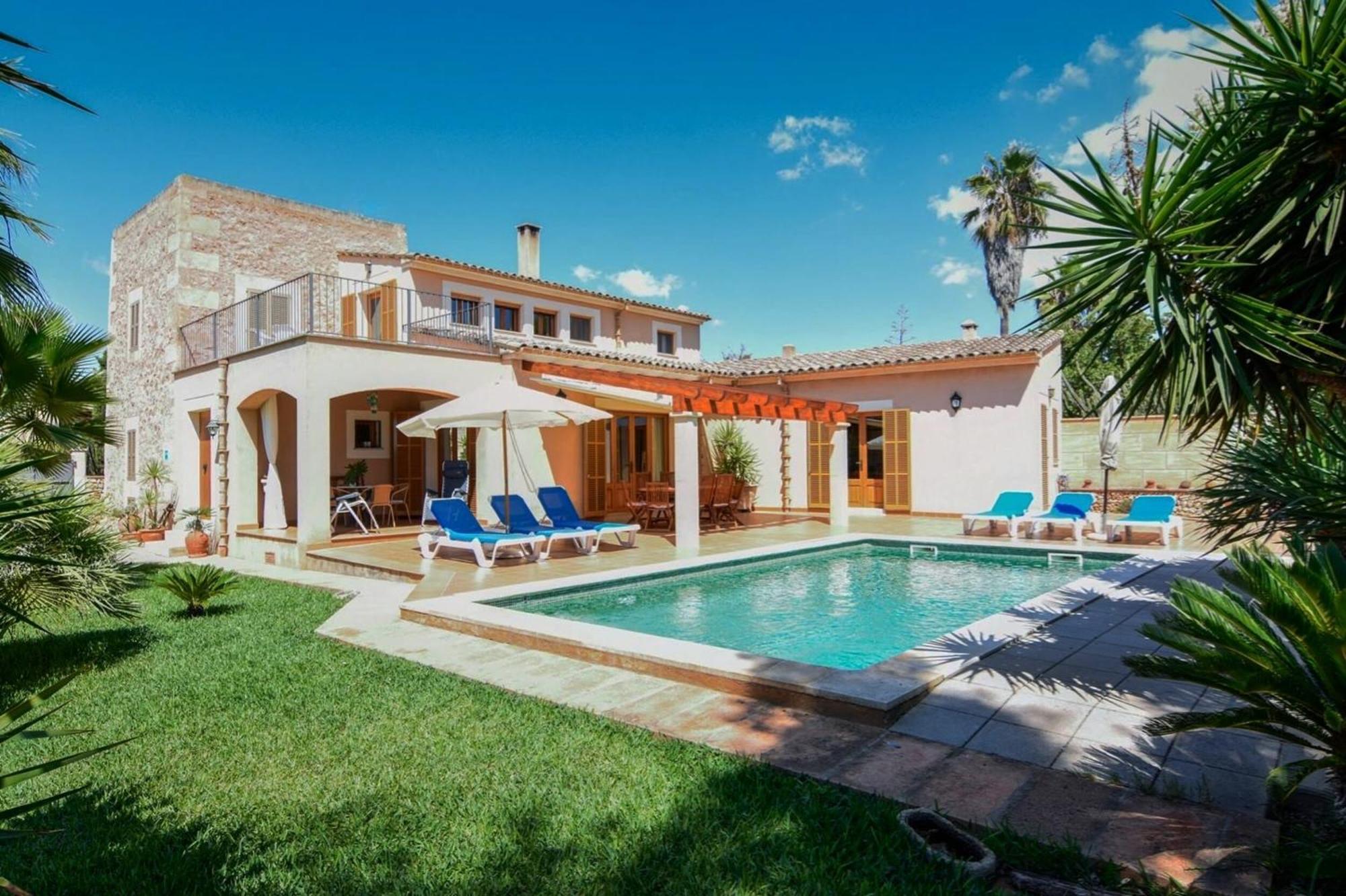 Casa Rural, Finca Rustica Con Piscina Cas Padrins De Campos, Mallorca Экстерьер фото