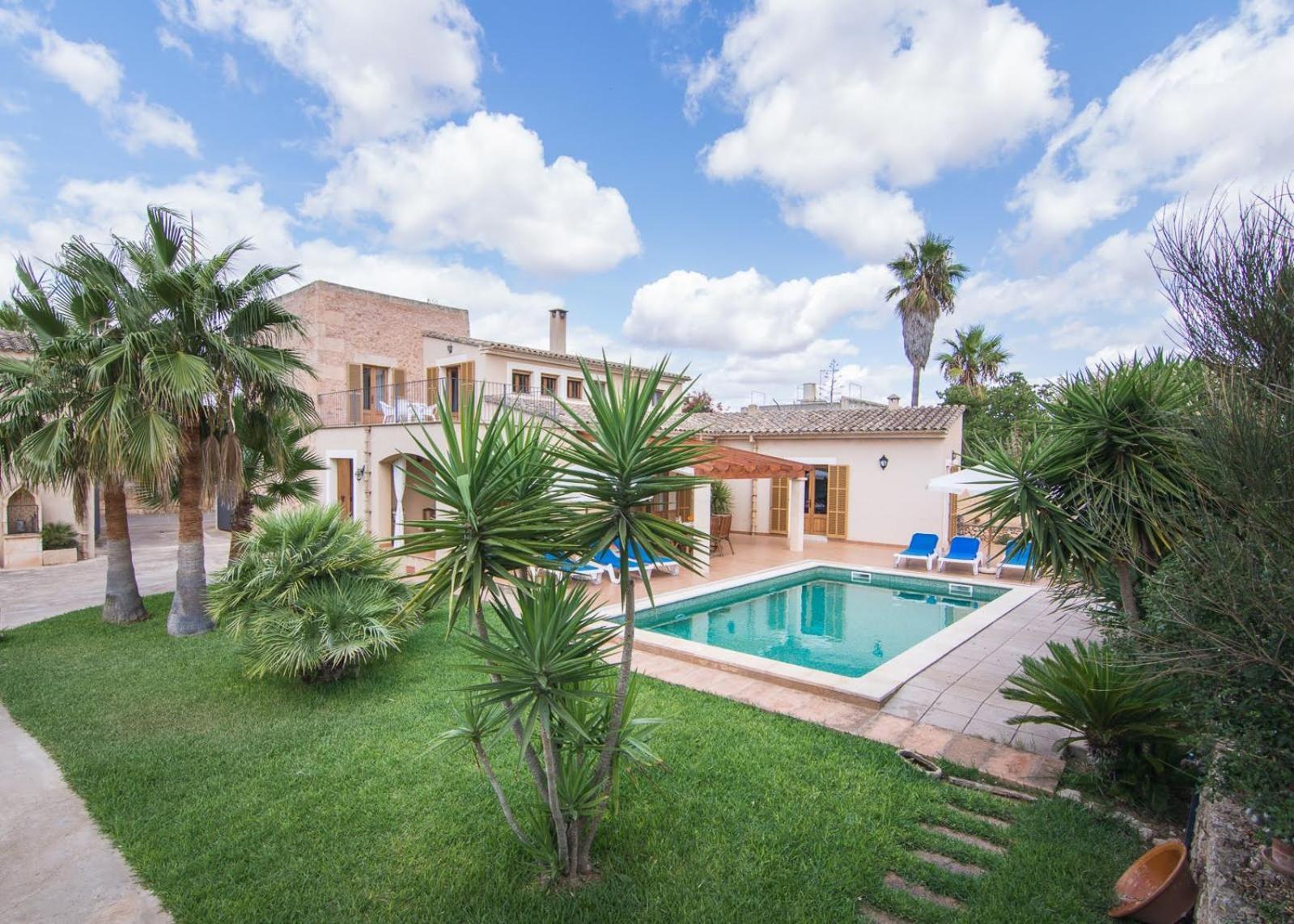 Casa Rural, Finca Rustica Con Piscina Cas Padrins De Campos, Mallorca Экстерьер фото
