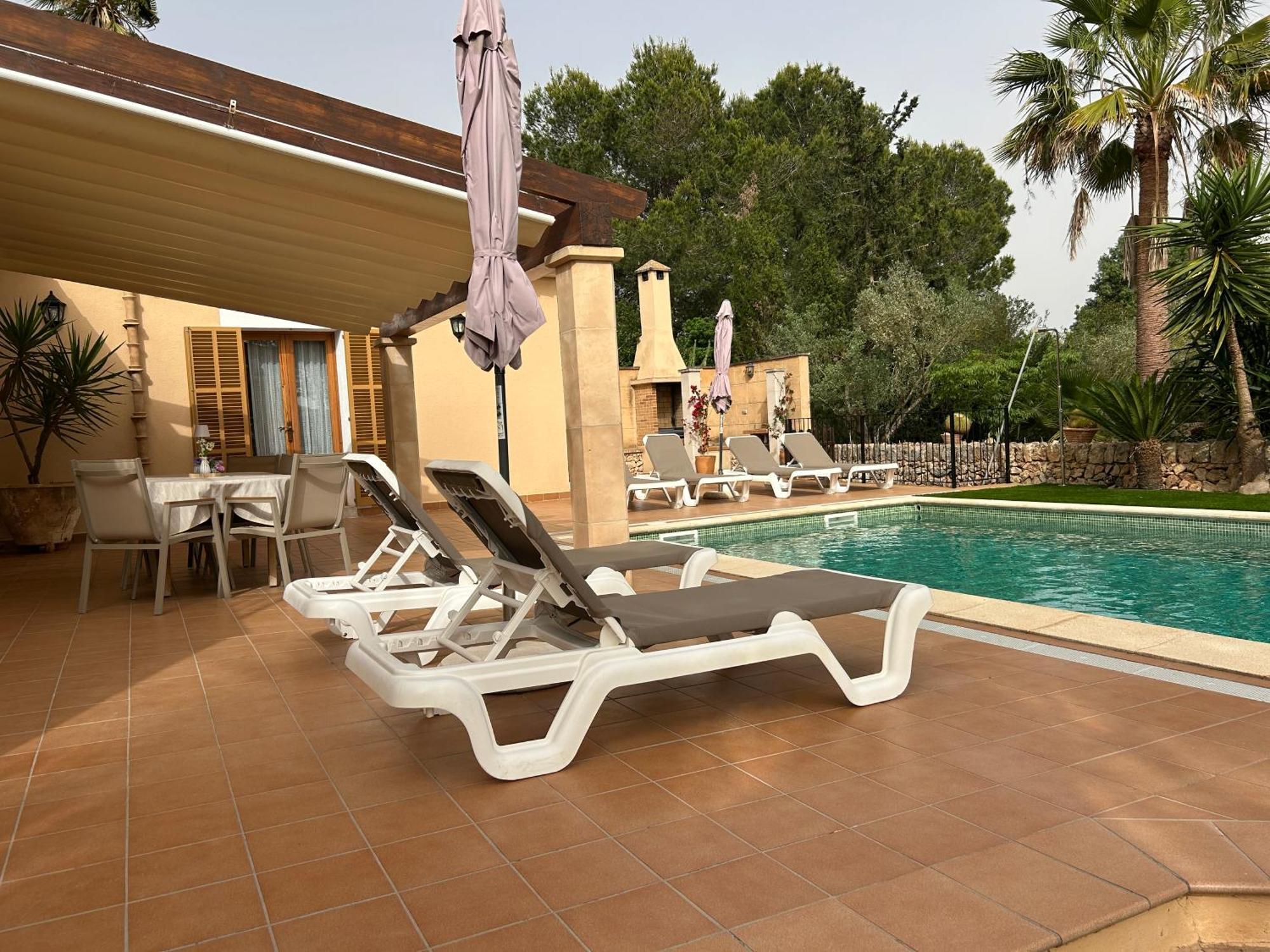 Casa Rural, Finca Rustica Con Piscina Cas Padrins De Campos, Mallorca Экстерьер фото